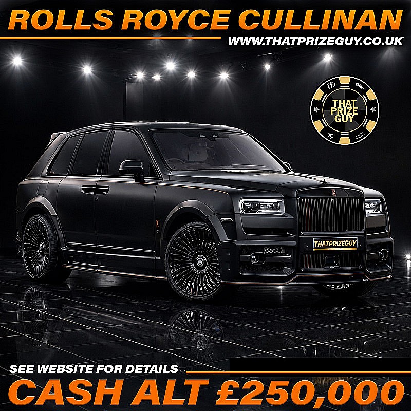 Rolls Royce Cullinan or £250,000
