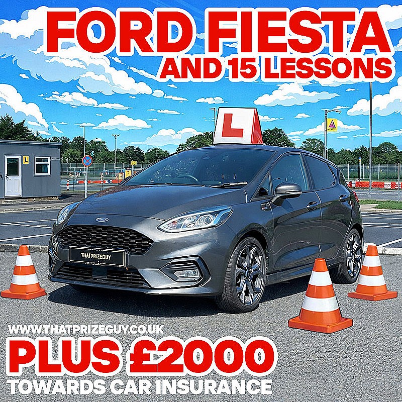 Ford Fiesta, 15 Driving Lessons & £2000 Cash