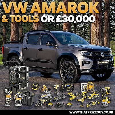 Volkswagen Amarok & De Walt Tools or £30,000